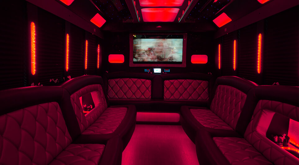 Jackson party bus features